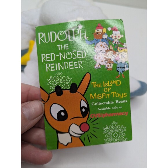 Rudolph The Red Nosed Reindeer CVS Stuffins ABOMINABLE SNOWMAN Bumble 7" NWT Y2K - Picture 3 of 7